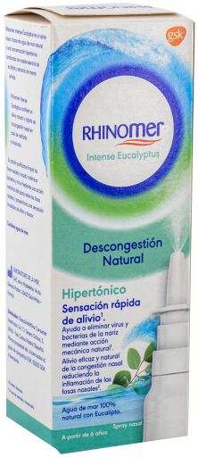 RHINOMER SPRAY NASAL DESCONGESTIONANTE INTENSE EUCALYPTUS 20 ML