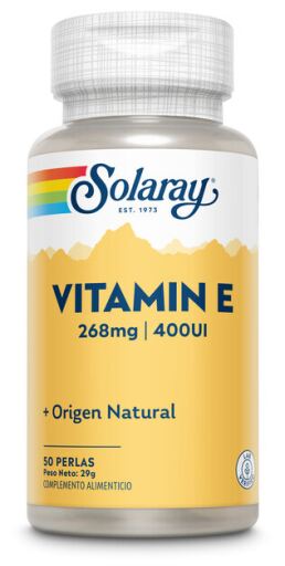 Solaray Vitamin E 50 Pearls