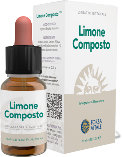 Forza Vitale Compound Lemon Iron Spagyric Metal 10 ml