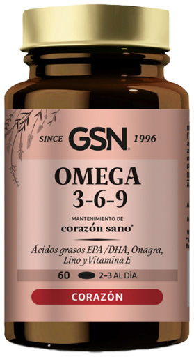GSN Omega 3 6 9 Complex 60Perlas