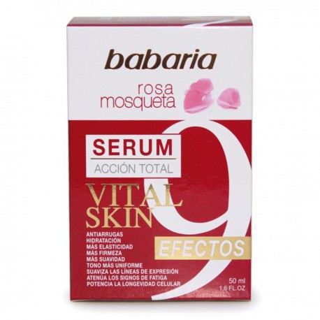 Babaria Serum Rosa Mosqueta 9 Effects 50 ml