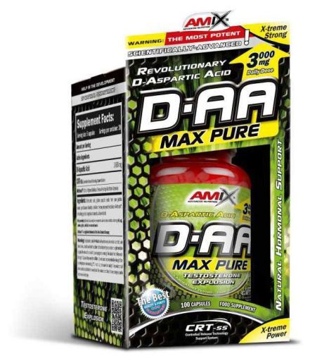 Amix D-AA Max Pure 100 Capsules