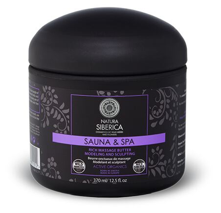 Natura Siberica Sauna & Spa Thick Anti-Cellulite Massage Butter 370 ml