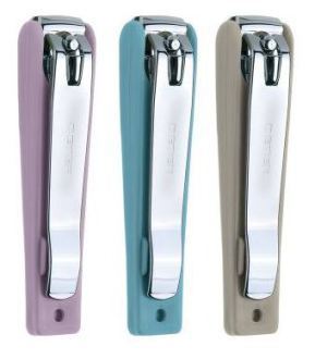 Beter Chromeplated pedicure nail clipper with catcher, straight point
