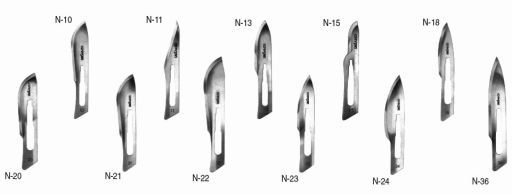 Scalpel Blade Handle N-11 N-3 Box 100U