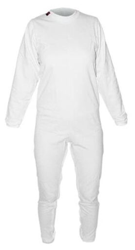 Ubiotex Sanitized Anti-Diaper Pajamas Full Length White S