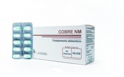 Nutrici&oacute;n M&eacute;dica Copper Nm 60 Capsules