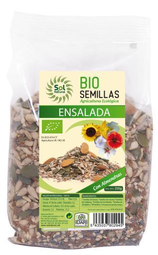 Sol Natural Mix Seeds For Salad Bio 250 gr