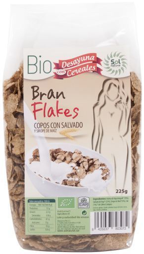 Sol Natural Bran Flakes with Bran Bio 225 gr