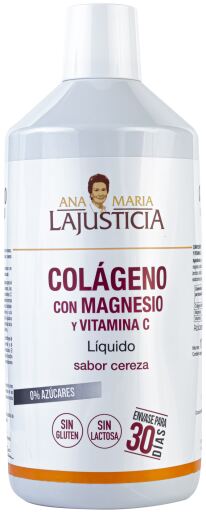 Ana Mar&iacute;a Lajusticia Collagen + Magnesium with Vitamin C Cherry 1000 ml