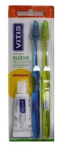 Access Soft Toothbrush Duplo + Toothpaste 15 ml