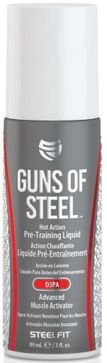 Guns Of Steel Hot Action Pre-Training Liquid 89 ml