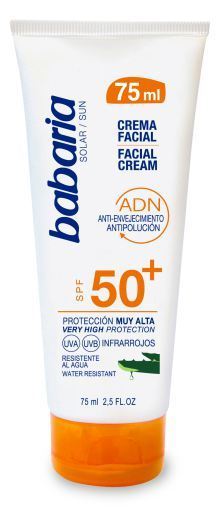 Babaria Solar Facial Cream Aloe SPF50+ 75 ml