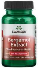 Bergamot Extract 500 mg 30 Capsules