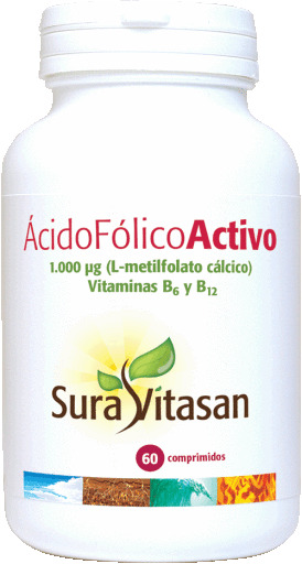Sura Vitasan Active Folic Acid 60 Tablets