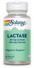 Lactase 40 mg 100 Vegetable Capsules