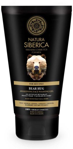 Natura Siberica For Men Only Bear Hug Renewing Facial Cleansing Gel 150 ml