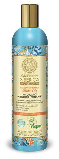 Natura Siberica Oblepikha Shampoo with Hydrolate for Normal and Dry Hair 400 ml