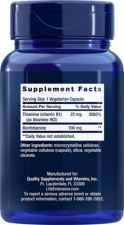 Benfotiamine with Thiamine 100 mg 120 Veggie Capsules Benfotiamine with Thiamine 100 mg 120 Veggie Capsules