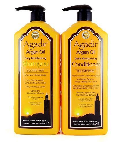 Agadir Argan Oil Pack Moist Conditioning Shampoo 1L-33.8Oz
