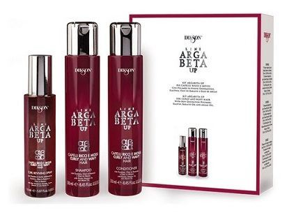 Argabeta Up Curls Kit Shampoo + Conditioner + Spray