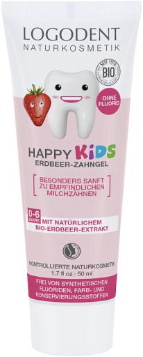 Logona Strawberry Children's Toothpaste without Fluoride 50 ml