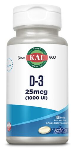 Vitamin D3 1000IU 100 Pearls