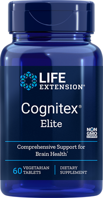 Life Extension Cognitex Elite 60 Vegetarian Tablets