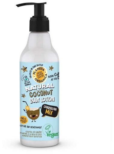 Planeta Org&aacute;nica Coconut Caribbean Mix Body Lotion 250 ml