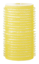 Yellow Velcro Rollers 32 mm 12 Units