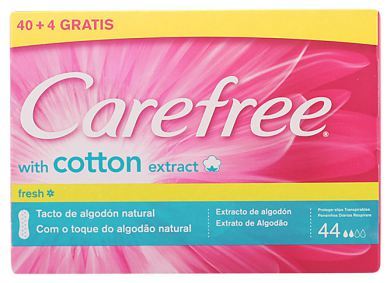 Carefree Fresh Breathable Protector 44 Units