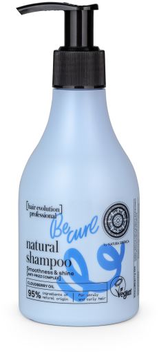 Natura Siberica Be Curl Natural Shampoo Softness and Shine 245 ml