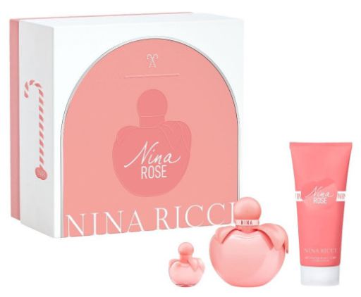 Set Nina Rose Eau de toilette 50 ml + 2 Pieces