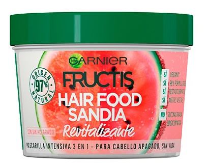 Fructis Hair Food Mask 3 in 1 Revitalizing Watermelon 350 ml