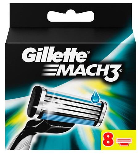 Gillette Blade Replacement Mach 3 8 units