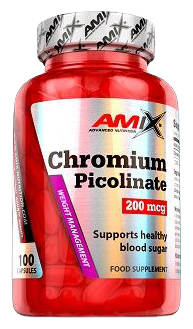 Amix Chromium Picolinate Supplement 100 Capsules