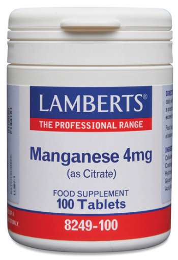 Lamberts Manganese As Citrate 5 Mg 100 units