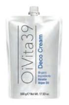 Bleaching Cream with Argan Oil and Keratin 500 gr