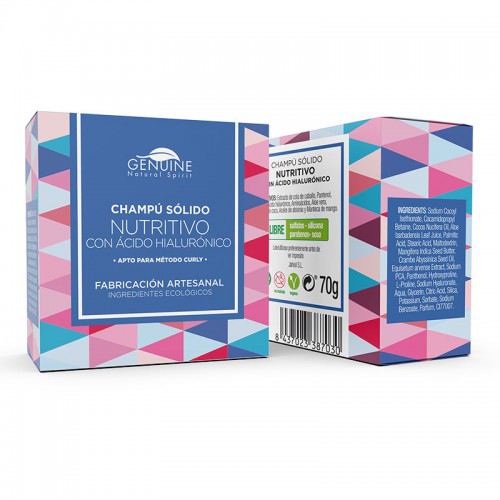 Genuine Solid Nourishing Shampoo 70 gr