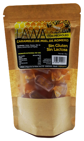 Lavva Rosemary Honey and Propolis Candies Bag 100 gr