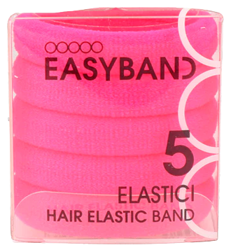Pro Easy Elastic Hair Band 5 units