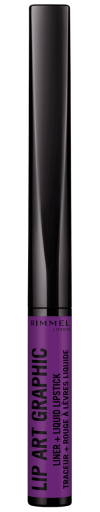 Rimmel London Lip Art Graphic Profiler + Liquid Lipstick in 1