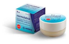 Normon Normolabial Cold Sore Balm SPF 30 8 ml Jar