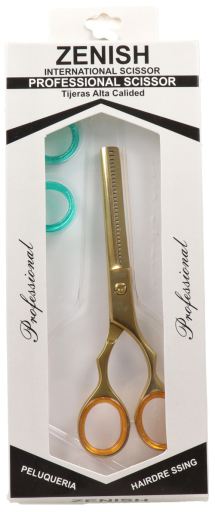 Gold Serrated Scissors 6"