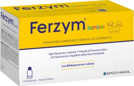 Specchiasol Specchiasol Ferzym Junior 10 Vials x 8 ml