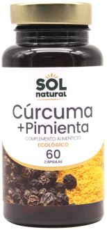 Turmeric + Black Pepper 60 Capsules