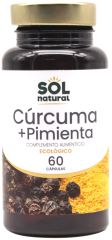Turmeric + Black Pepper 60 Capsules