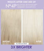 Nº.4P Blonde Enhancer Toning Shampoo 250 ml