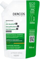 Dercos Anti-Dandruff Dry Hair Shampoo Eco Refill 500 ml