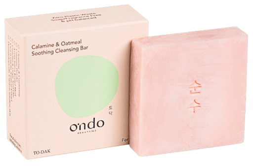 Ondo Beauty 36.5 Calamine & Oatmeal Soothing Cleansing Bar 70 gr